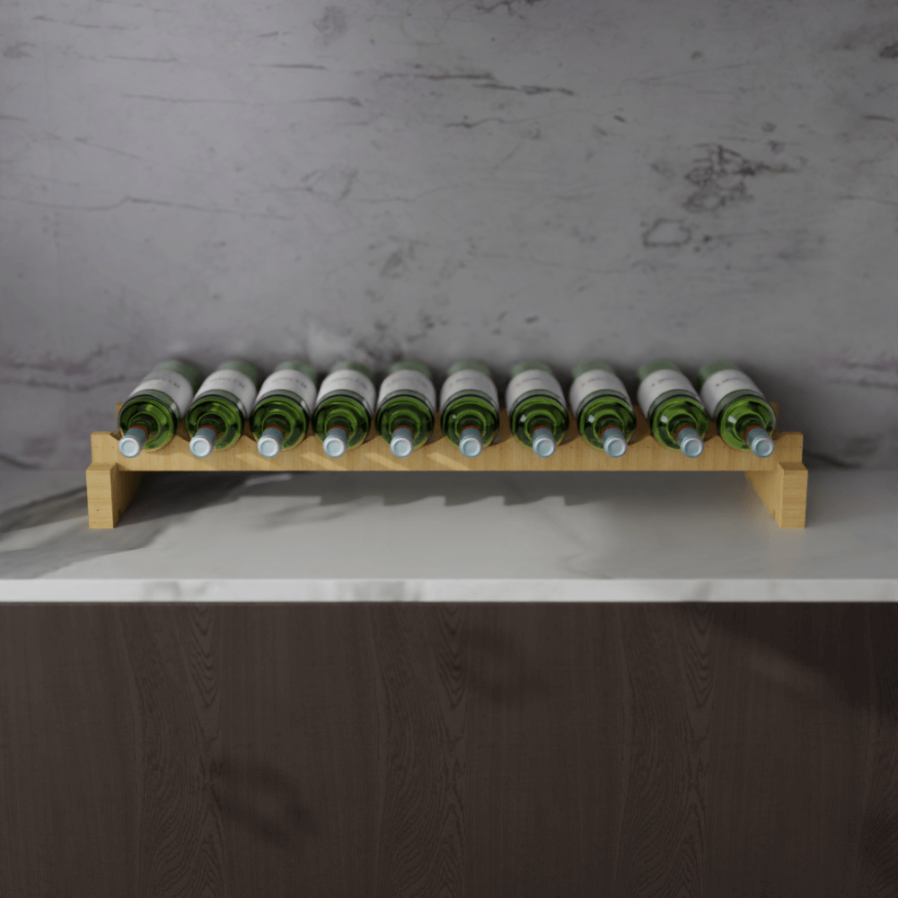 10 Bottle Modular Wine Rack