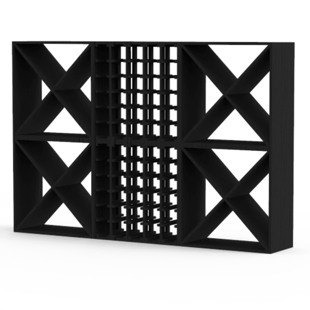 Wine Cellar Kit - 156 Bottles - Black Finish