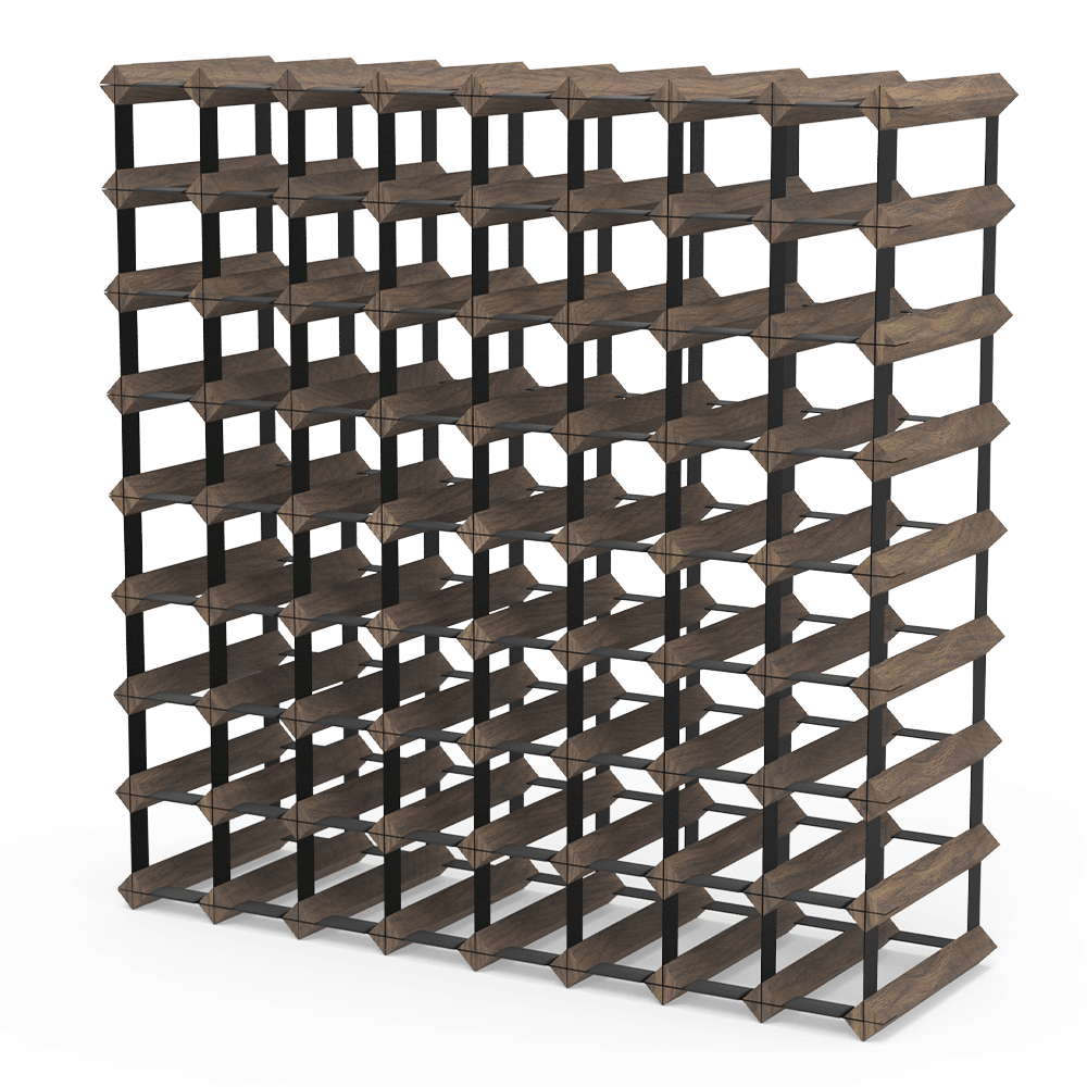 72 Bottle Timber Wine Rack - Wine Stash